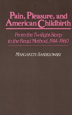 bokomslag Pain, Pleasure, and American Childbirth