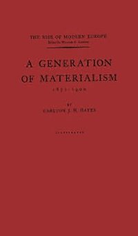 bokomslag Generation of Materialism, 1871-1900
