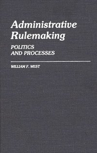 bokomslag Administrative Rulemaking