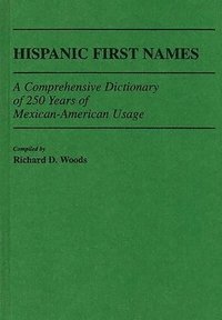 bokomslag Hispanic First Names