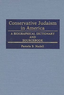 Conservative Judaism in America 1