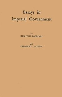bokomslag Essays in Imperial Government