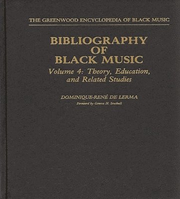 Bibliography of Black Music, Volume 4