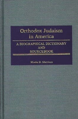 Orthodox Judaism in America 1