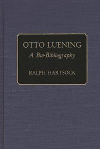 bokomslag Otto Luening