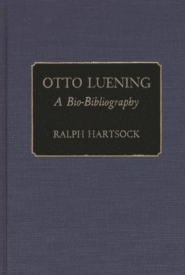 bokomslag Otto Luening