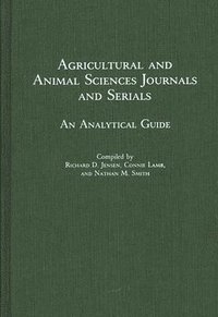 bokomslag Agricultural and Animal Sciences Journals and Serials