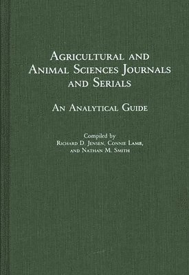 Agricultural and Animal Sciences Journals and Serials 1