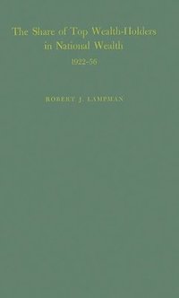 bokomslag The Share of Top Wealth-Holders in National Wealth 1922-56