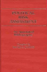 bokomslag Political Risk Assessment