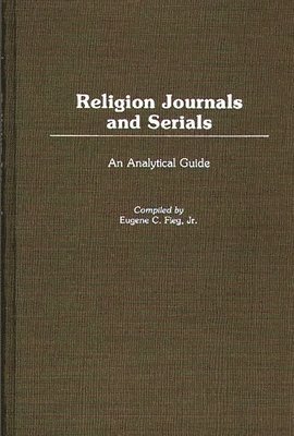 bokomslag Religion Journals and Serials