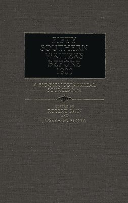 Fifty Southern Writers Before 1900 1