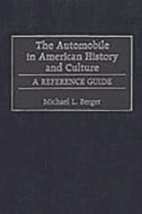 bokomslag Automobile in American History and Culture