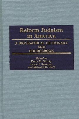 bokomslag Reform Judaism in America