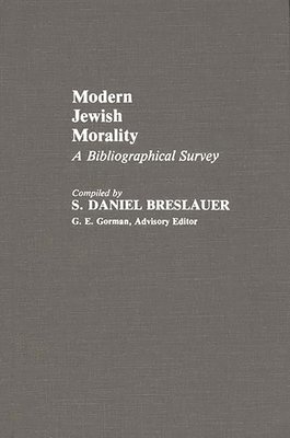 Modern Jewish Morality 1