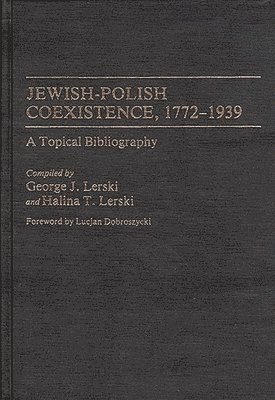 Jewish-Polish Coexistence, 1772-1939 1