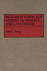 bokomslag Research Guide for Studies in Infancy and Childhood