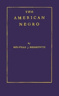 bokomslag American Negro