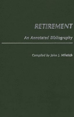 John J. Miletich - Retirement, Inbunden