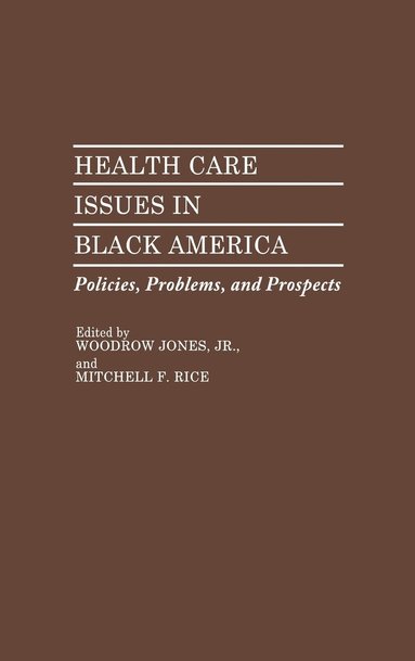 bokomslag Health Care Issues in Black America
