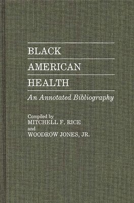 bokomslag Black American Health