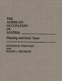 bokomslag American Occupation of Austria