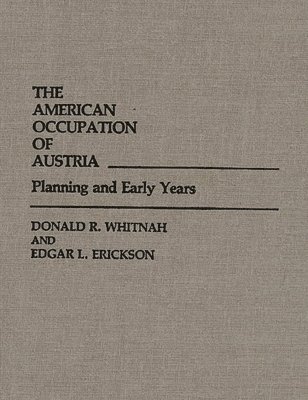 American Occupation of Austria 1