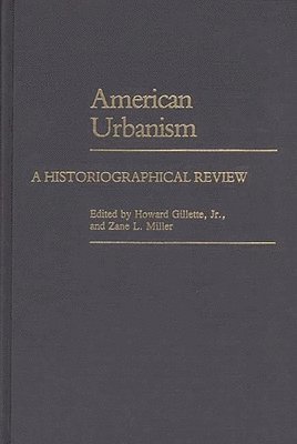 bokomslag American Urbanism