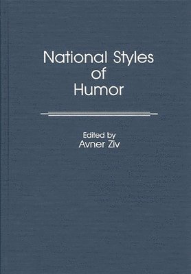 Avner Ziv, Avner Ziv - National Styles of Humor, Inbunden