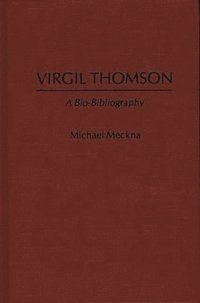 bokomslag Virgil Thomson