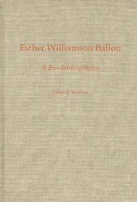 bokomslag Esther Williamson Ballou