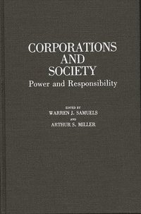 bokomslag Corporations and Society