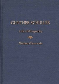 bokomslag Gunther Schuller