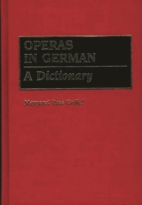 Operas in German 1