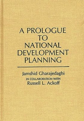 bokomslag Prologue to National Development Planning