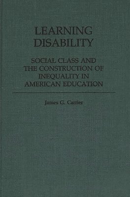 bokomslag Learning Disability