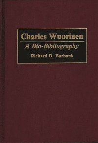 bokomslag Charles Wuorinen