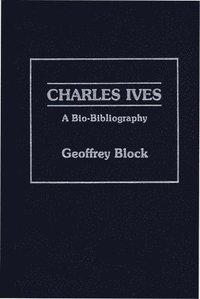 bokomslag Charles Ives