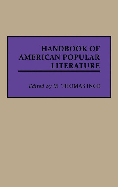 bokomslag Handbook of American Popular Literature