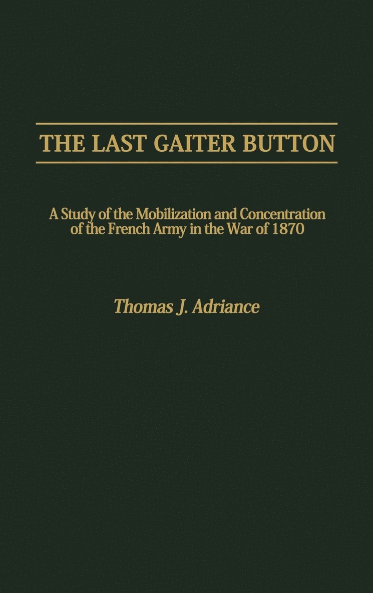 The Last Gaiter Button 1