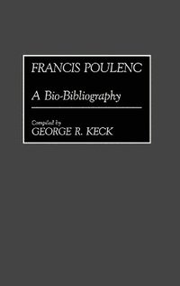 bokomslag Francis Poulenc