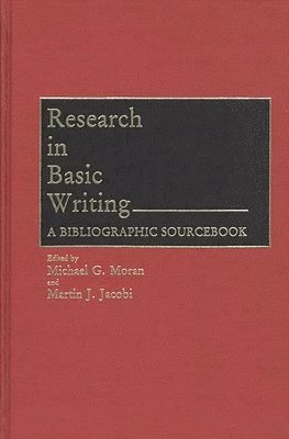 Research in Basic Writing 1