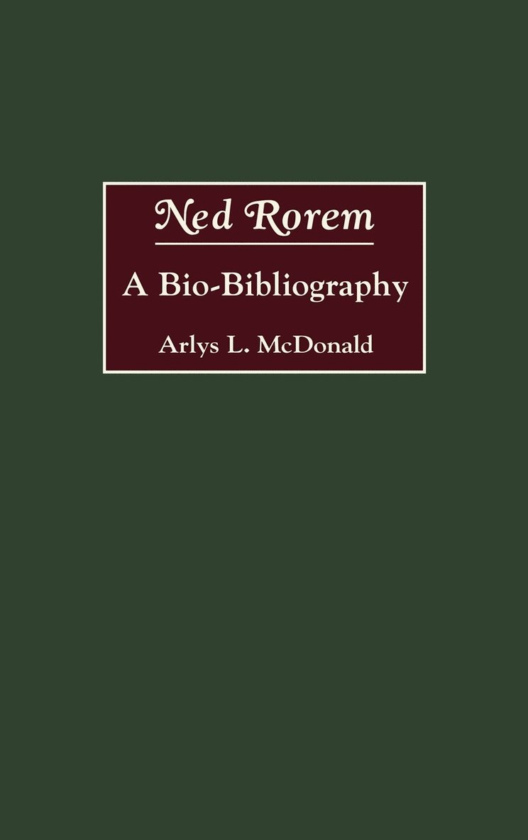 Ned Rorem 1