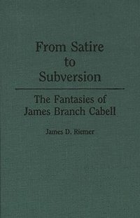 bokomslag From Satire to Subversion