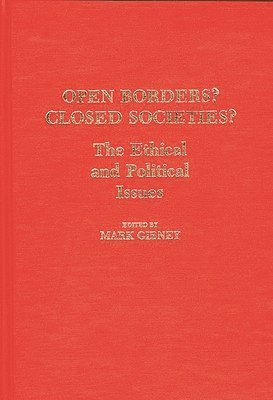 bokomslag Open Borders? Closed Societies?