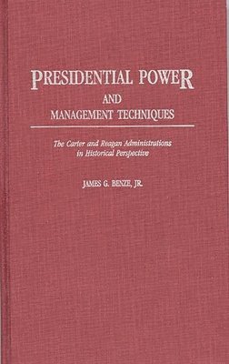 bokomslag Presidential Power and Management Techniques