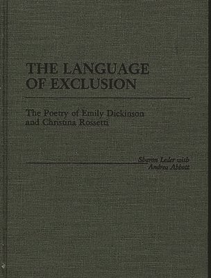 Sharon Leder - Language of Exclusion, Inbunden