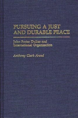 Pursuing a Just and Durable Peace 1