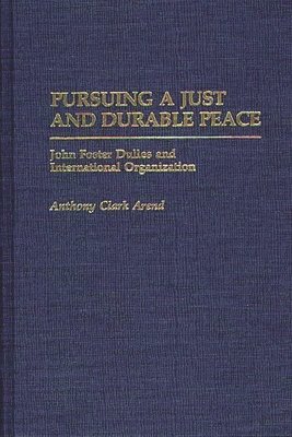 Pursuing a Just and Durable Peace