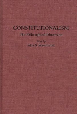 bokomslag Constitutionalism